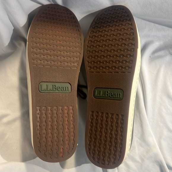 L.L. BEAN CAMPSIDE OXFORD CANVAS SNEAKERS, never worn - Picture 6 of 6